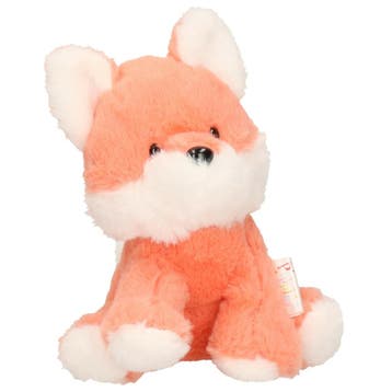 Keel Toys oranje vos knuffel - pluche - 14 cm, Kinderen en Baby's, Speelgoed | Knuffels en Pluche, Verzenden, Nieuw