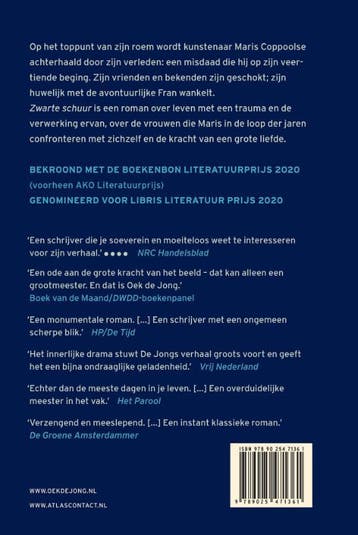 Zwarte schuur 9789025471361 Oek de Jong, Boeken, Verzenden, Gelezen, Oek de Jong