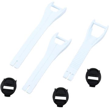 Thor Blitz XP Jeugd Straps Wit maat 1-7, Motoren, Ophalen of Verzenden, Nieuw