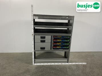 Aluca bedrijfswageninrichting 1010x420x1360mm (3275), Ophalen of Verzenden
