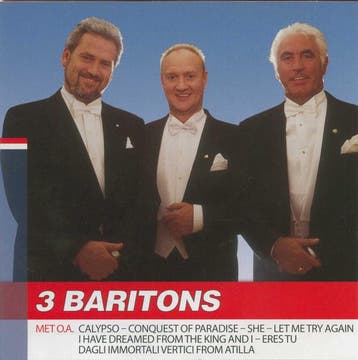 3 Baritons - 3 Baritons, Cd's en Dvd's, Ophalen of Verzenden, Gebruikt