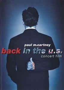 dvd - Paul McCartney - Back In The U.S. - Concert Film, Verzenden, Zo goed als nieuw
