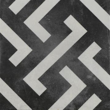 Vloertegel/Wandtegel Zwart 22,3x22,3cm (Muurtegels), Doe-het-zelf en Verbouw, Tegels, Keramiek, Nieuw, Ophalen of Verzenden, 20 tot 40 cm