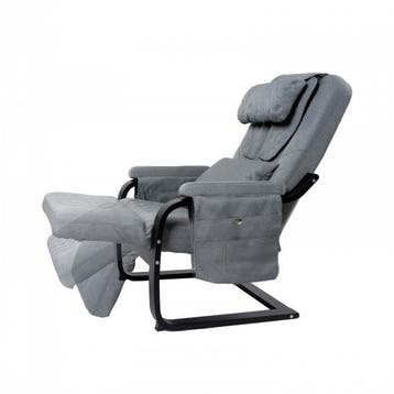 Taurus Wellness Massagestoel Hout Grijs, Verzenden, Nieuw