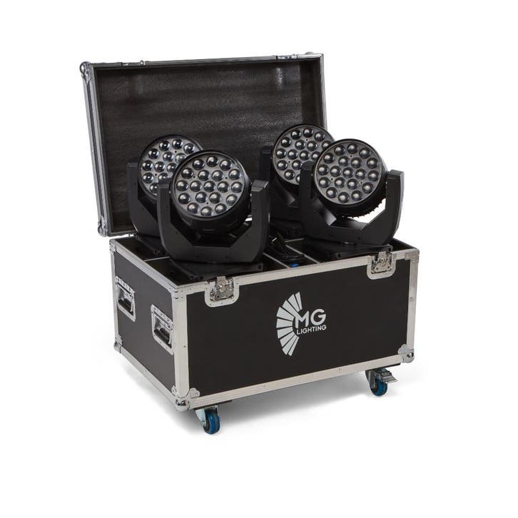 Led Wash Movinghead MH1915 (set van 4 ) nieuw incl garantie, Muziek en Instrumenten, Licht en Laser, Licht, Nieuw, Geluidgestuurd