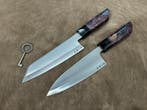 Keukenmes - Chefs knife - Professionele Japanse D2-staal, Antiek en Kunst