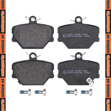 Remblokken Vooras Smart Roadster 0.7 - ABS 37220, Verzenden, Nieuw, Smart