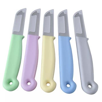 Solingen Schilmesje – RVS Glad – 16 cm met Blade Cover, Ophalen of Verzenden, Nieuw, Rvs of Chroom
