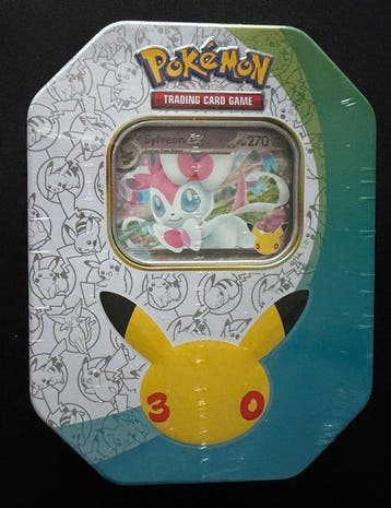 Pokémon - 1 Box - Pokémon 30th Celebration Sylveon ex Tin -, Nieuw