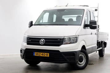 Volkswagen Crafter 35 2.0 TDI 177pk 4Motion 4x4 D.C. Open La, Gebruikt, Euro 6, Volkswagen, Wit