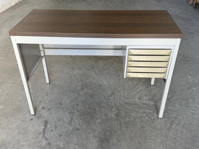 Bureau - Hout, Metaal, Plastic - bureau, Antiek en Kunst, Kunst | Designobjecten