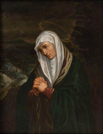 Dutch School (XVII-XVIII) - Mater Dolorosa