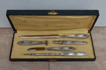 Bureauset (5) - .800 zilver