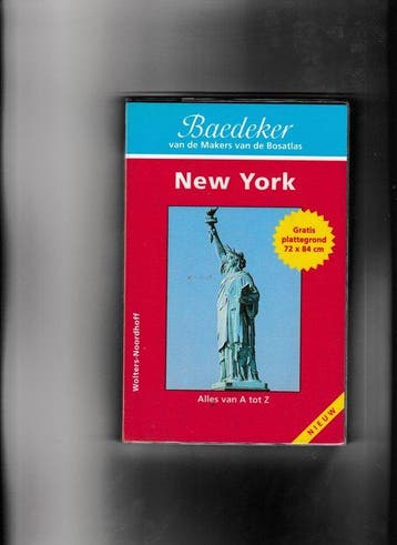 NEW YORK + STADSPLATTEGROND - BAEDEKER 9789001055776, Verzenden, Gelezen, BAEDEKER