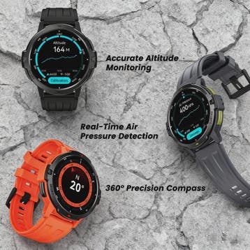 LEADOYS C31 GPS Smartwatch Heren - Outdoor Fitness, Zwemmen, Verzenden, Nieuw