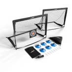 Pop-up Voetbaldoel Goal Master - Set van 2 - Zwart, Verzenden, Nieuw