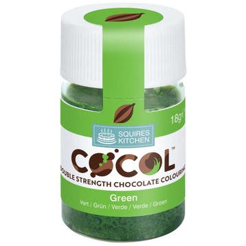 SK Cacaoboter Gekleurd Groen 18gr, Verzenden, Nieuw