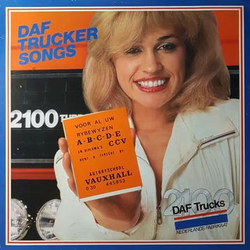 Lp - Ilja Gort - DAF Trucker Songs, Cd's en Dvd's, Verzenden, Nieuw in verpakking