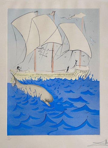Salvador Dali (1904-1989) - Zebulun from Twelve Tribes of