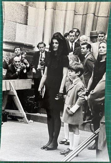 Henri Bureau - Jackie Kennedy, Obsèques de J.F. Kennedy