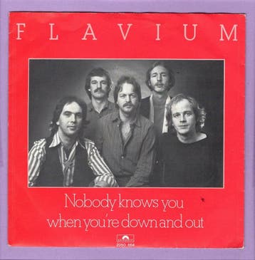 Flavium – Nobody Knows You When Youre Down And Out / You Ju, Ophalen of Verzenden, Nieuw in verpakking