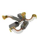 Invacare Scootmobiel koolborstelset (4x) - Origineel voor 12, Diversen, Brommobielen en Scootmobielen, Ophalen of Verzenden, Nieuw