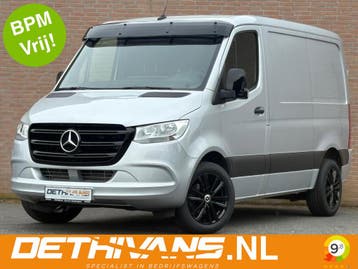 Zakelijke Lease |  Mercedes-Benz Sprinter 214CDI 143PK L1H1, Stof, Gebruikt, Zwart, Mercedes-Benz