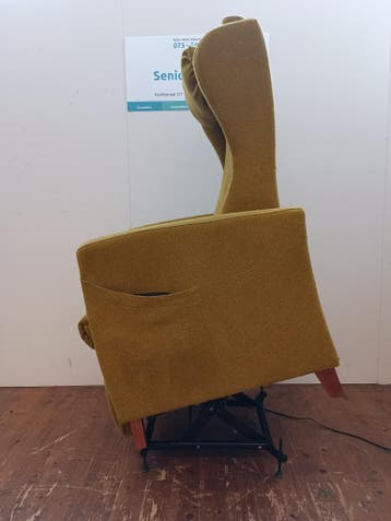 Fitform sta op stoel - relaxfauteuil in stof, ALS NIEUW!, Minder dan 75 cm, Hout, Ophalen of Verzenden, Zo goed als nieuw