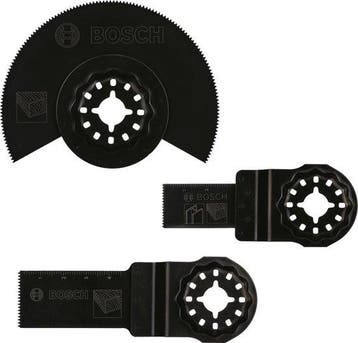 Bosch Universele multitool set - 3-delig - Voor hout en, Verzenden, Nieuw