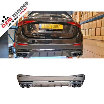 Diffuser geschikt voor GLC X254 SUV | GLC43 AMG Style | 22+, Mercedes-Benz, Nieuw, Ophalen of Verzenden, Achter