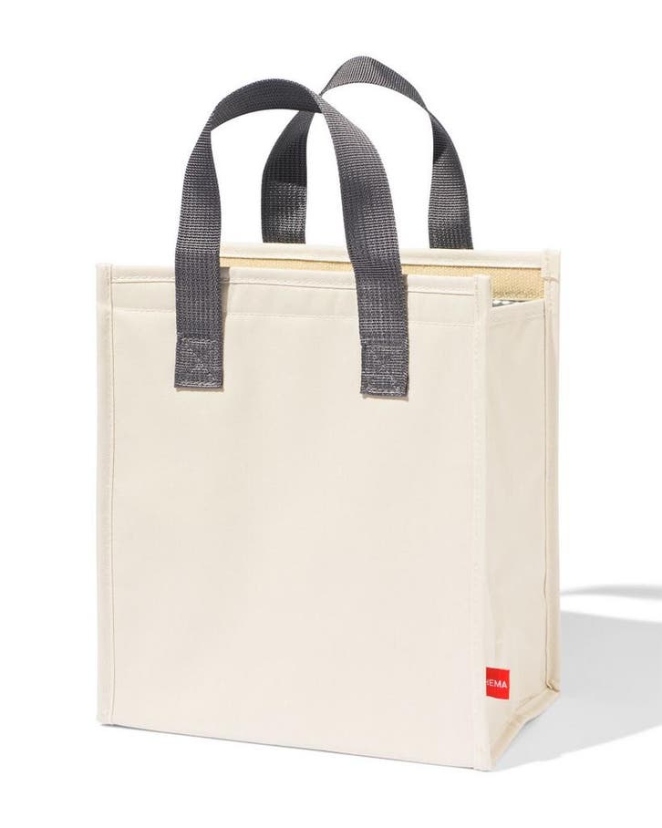 HEMA Lunchtas 22x25cm beige, Caravans en Kamperen, Kampeeraccessoires, Nieuw, Verzenden