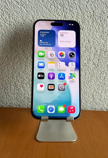 Apple iPhone 16 Pro Max 256GB Goud / Garantie / Nette staat, Telecommunicatie, 256 GB, Ophalen of Verzenden, Zonder simlock, Zonder abonnement