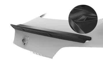 Achtervleugel met ABE voor Tesla Model 3 HF985-C, Auto-onderdelen, Verzenden, Nieuw