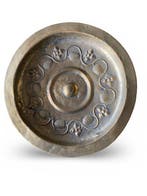 Aalmoezen schotel - Messing - 15e/16e eeuw