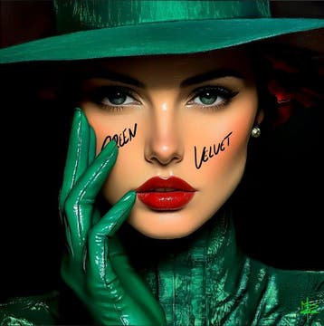 PLM-Art - Green Velvet