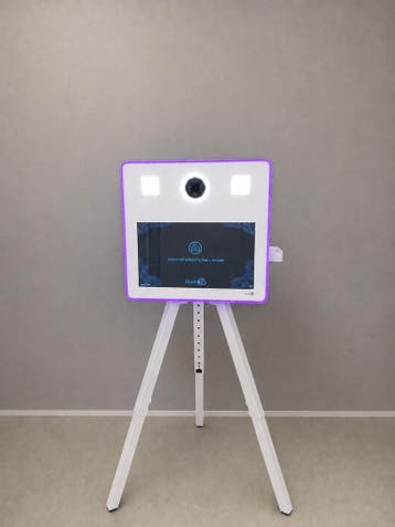 All-in-One Pro Photobooth Wit | Te koop 1 jaar garantie, Nieuw