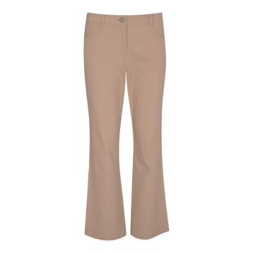 Pennyblack • beige flared pantalon • 36 (IT42), Bruin, Verzenden, Nieuw, Pennyblack