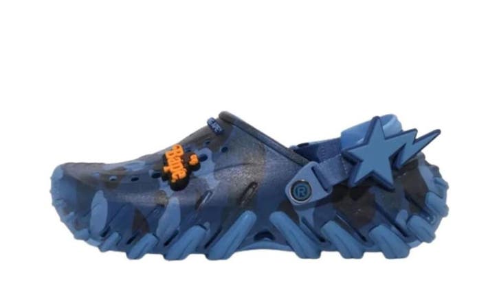 Crocs Echo RO Clog Bape Powder Blue Camo, Kleding | Heren, Schoenen