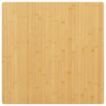 vidaXL Tafelblad 90x90x1,5 cm bamboe, Verzenden, Nieuw