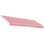 Schaduwdoek 4.3x3m rood/wit | retourdeal 68% korting, Overige typen, Nieuw, Ophalen of Verzenden, 150 tot 300 cm