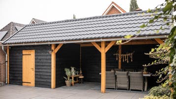 ACTIE! Luxe zadeldak met schuur 9x3m voor maar €8527, Ophalen of Verzenden, Nieuw