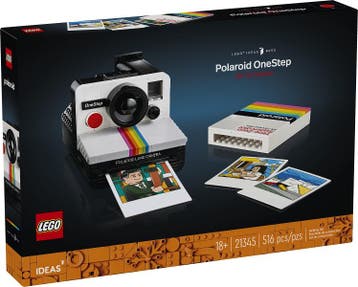 LEGO Ideas Polaroid OneStep SX-70 Camera - 21345 (In doos), Kinderen en Baby's, Verzenden, Zo goed als nieuw