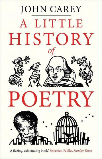 A Little History of Poetry - John Carey 9780300255034, Verzenden, Gelezen, John Carey