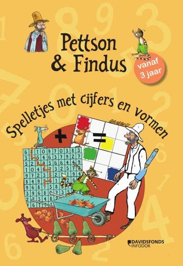 Pettson en Findus: cijfers en vormen / Pettson & Findus / 1, Verzenden, Zo goed als nieuw, Sven Nordqvist