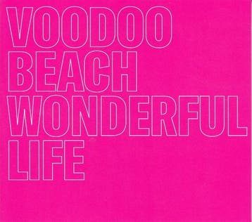 lp nieuw - voodoo beach - WONDERFUL LIFE (CLEAR/PINK) (ni..., Verzenden, Zo goed als nieuw, Overige formaten