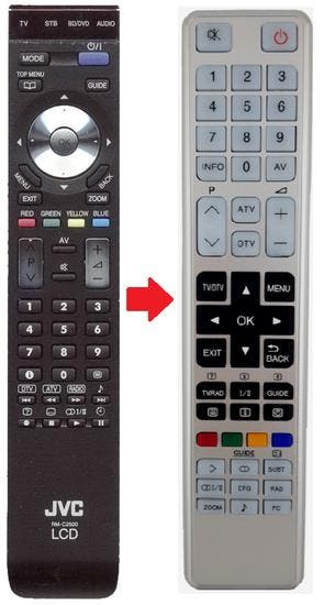 JVC RM-C2500 afstandsbediening, Verzenden, Nieuw