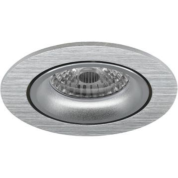 GU10 Inbouwspot Set - Mat Zilver - Inbouw Rond - Kantelbaar, Ophalen of Verzenden, Nieuw, Overige fittingen, Plafondspot of Wandspot