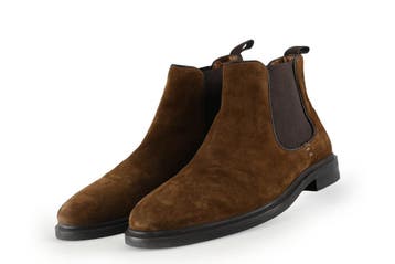 Nelson Chelsea boots in maat 42 Cognac, Kleding | Heren, Schoenen, Overige kleuren, Verzenden, Boots, Zo goed als nieuw