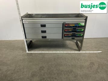 Aluca bedrijfswageninrichting 1500x529x950mm (3171), Ophalen of Verzenden