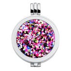 Fako Bijoux - Munthouder Classic + Munt Confetti - Paars, Verzenden, Nieuw